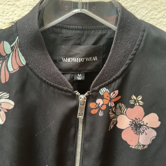 Women’s floral bomber jacket - Picture 3 of 4